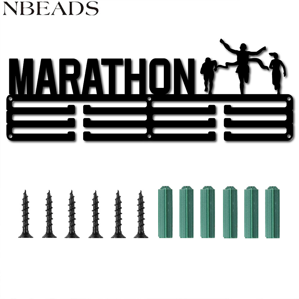 1Set Medal Holder Display Marathon Running Hanger Rack Sports Awards ...