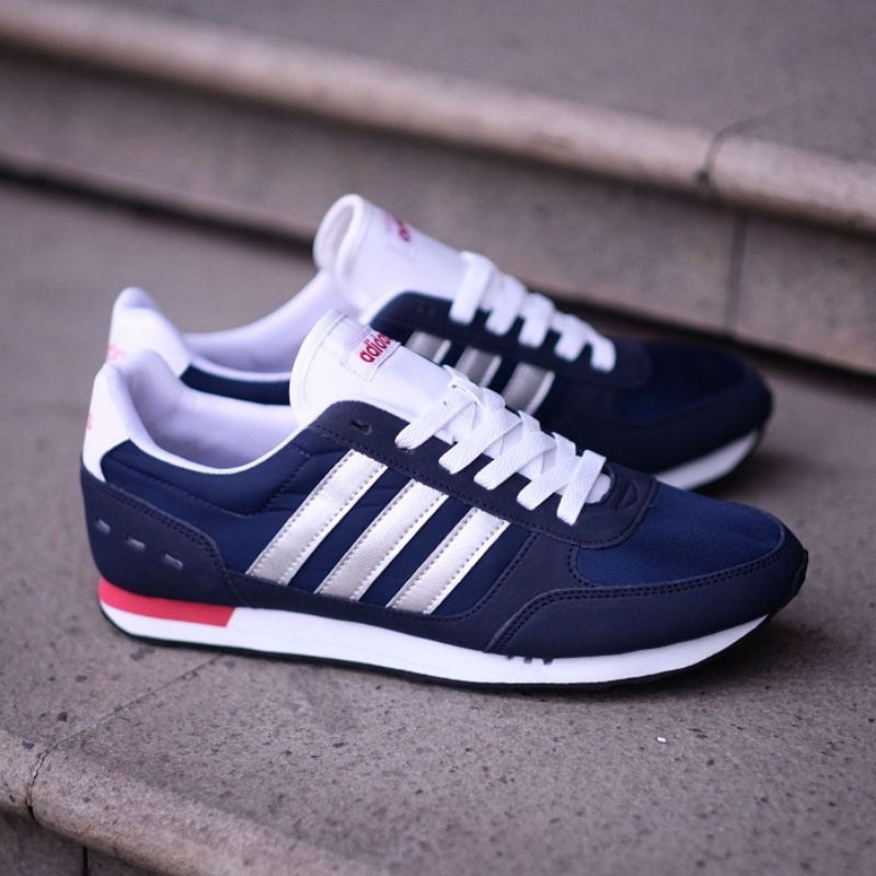 Adidas neo city racer navy clearance blue