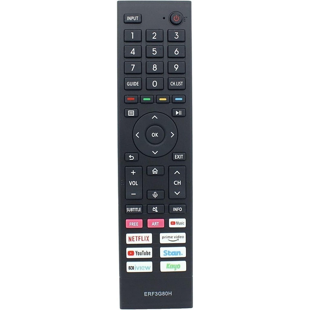 New ERF3G80H For Hisense Smart IR TV Remote Control A7G U7G Series ...