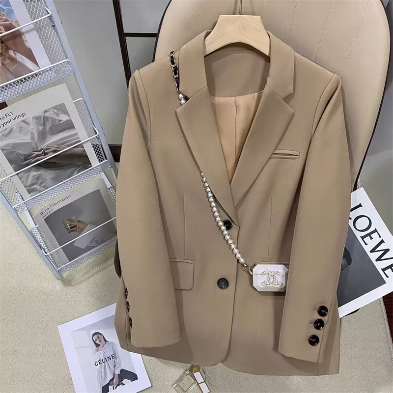 Khaki suit jacket womens sale