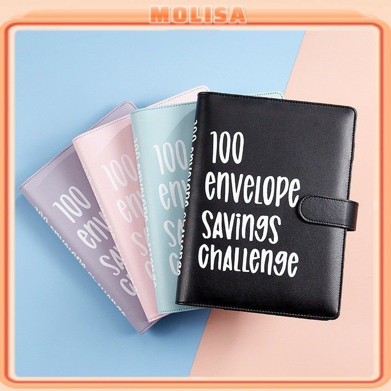 10 Colors 100 Days Envelope Challenge Binder Couple Challenge Event ...