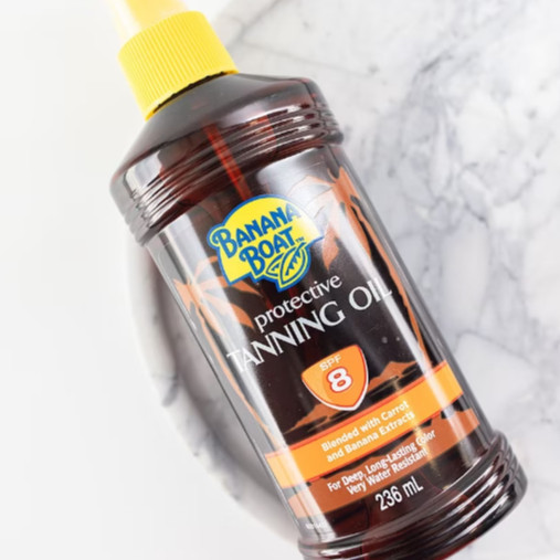 Banana Boat Protective Tanning Oil SPF8 ( 236ml ) Shopee Malaysia