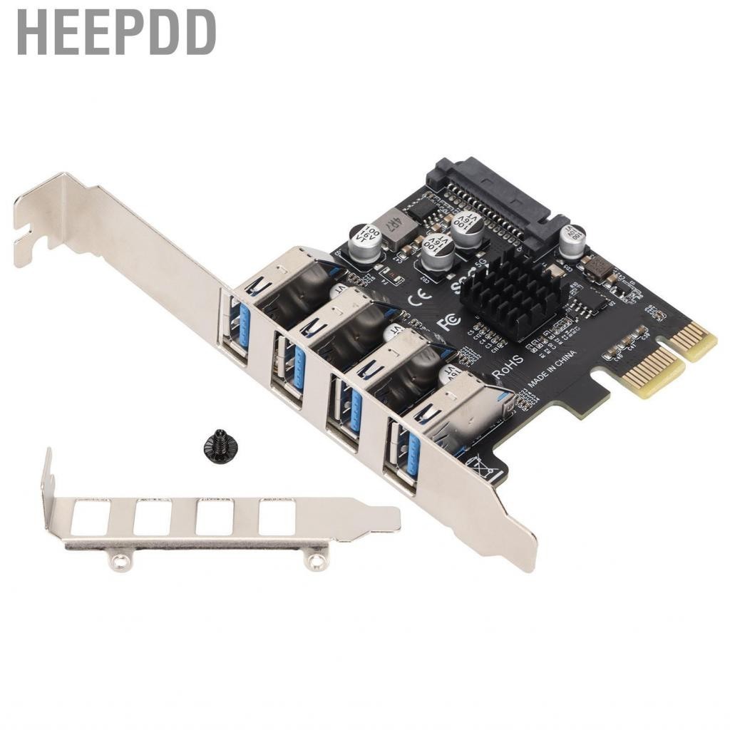HEEPDD USB 3.0 PCI-E Expansion Card PCI Express Adapter For Desktop ...