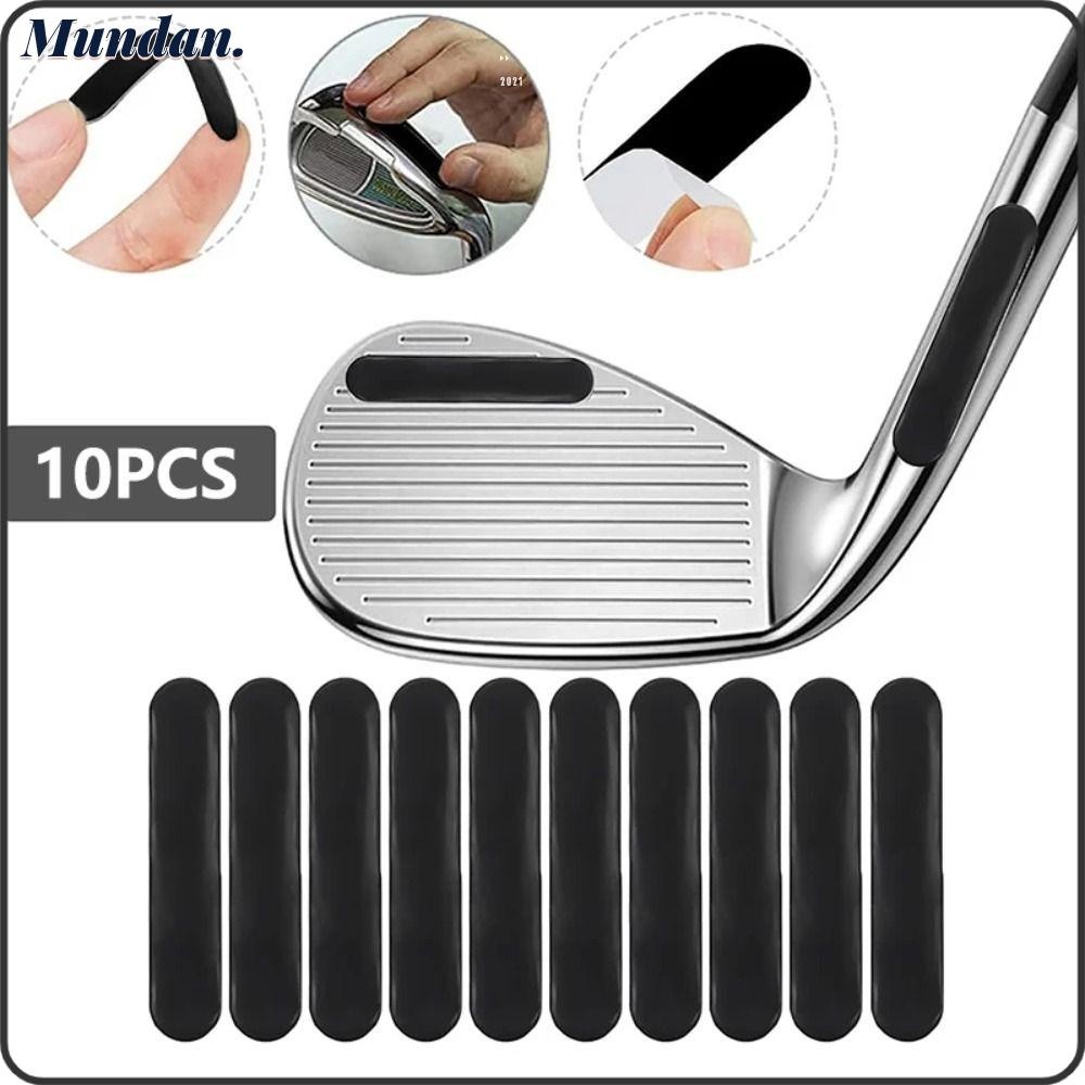 MUNDAN 10 Pcs Golf Club Weighted Lead Sheet, Self-adhesive Universal ...