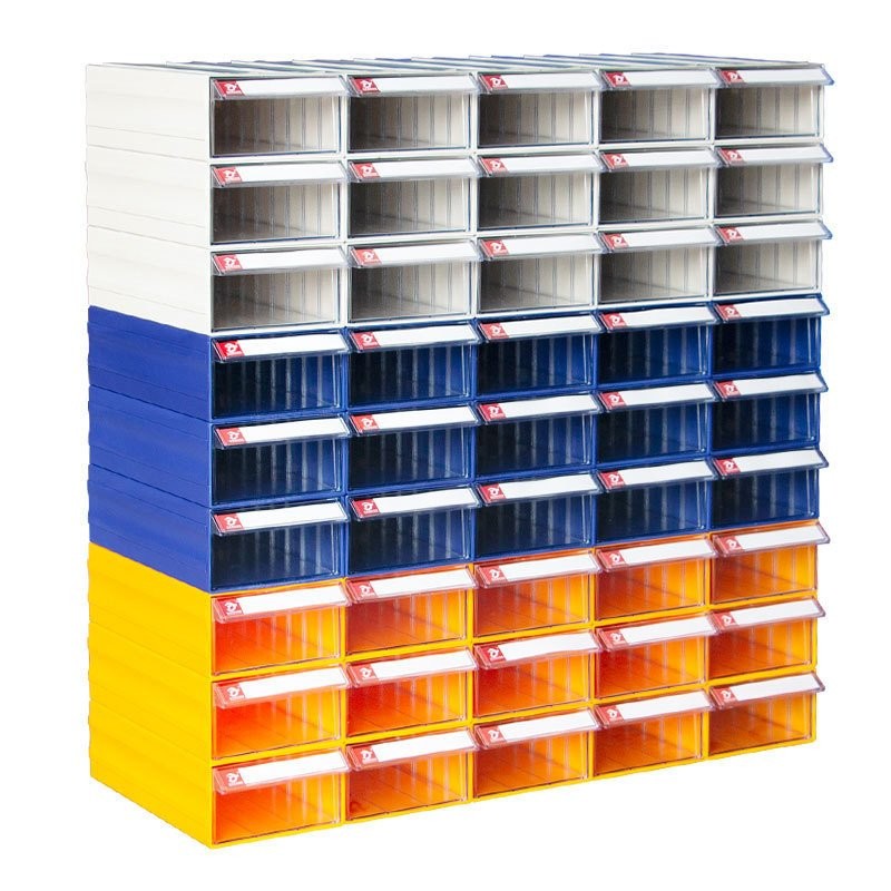 Combined Plastic Parts Cabinet Drawer Component Box Material Box Drawer ...