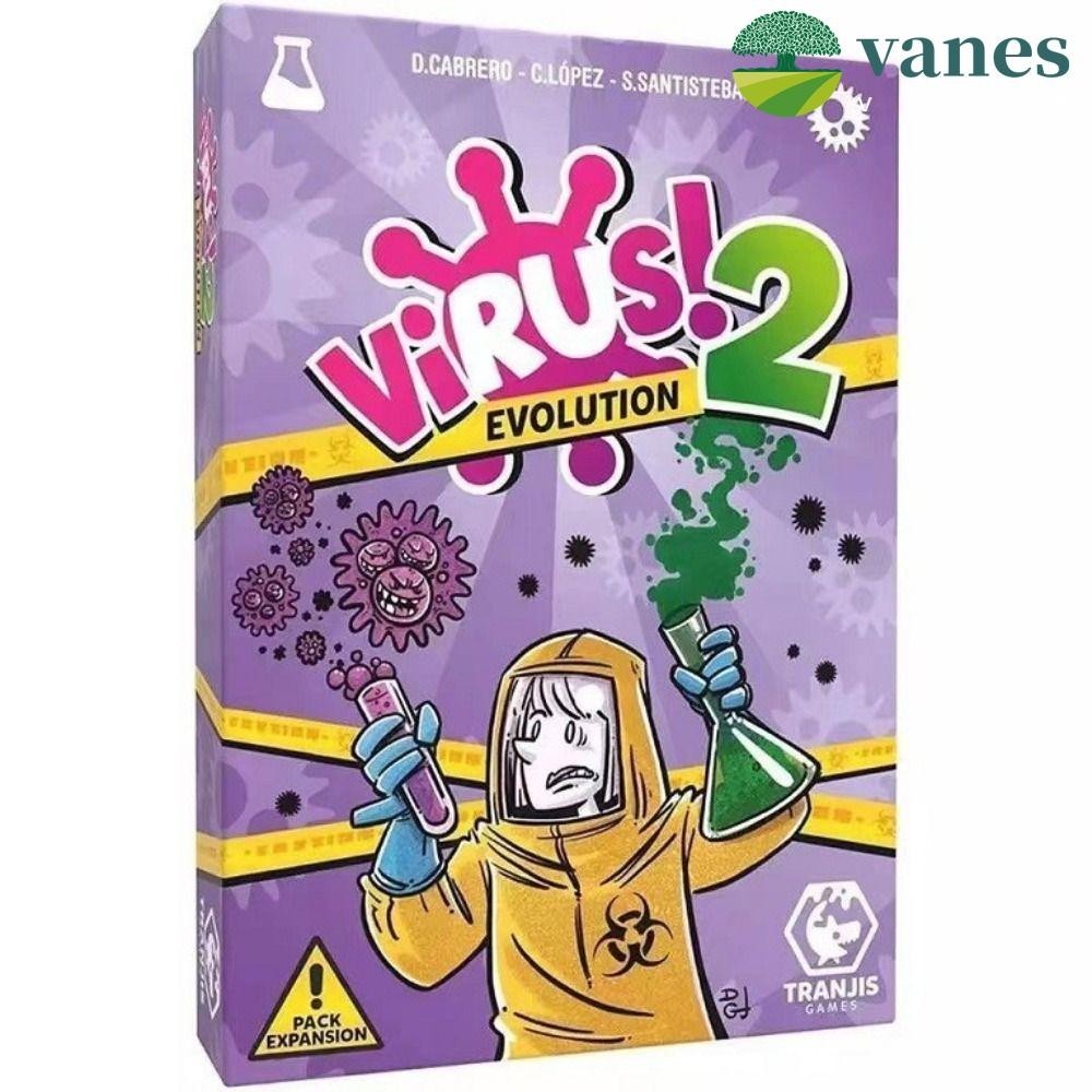 VANES 1 Box Goliath Virus Card Game, Virus Infection Do or Drink Virus