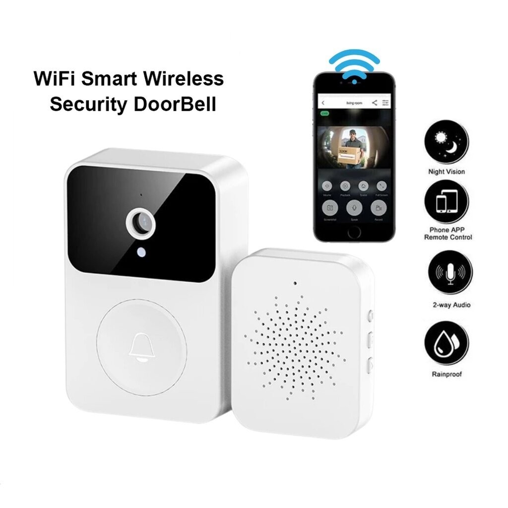 B2U Door Bell Wireless WiFi Door Bell Camera Door Bell For Home ...