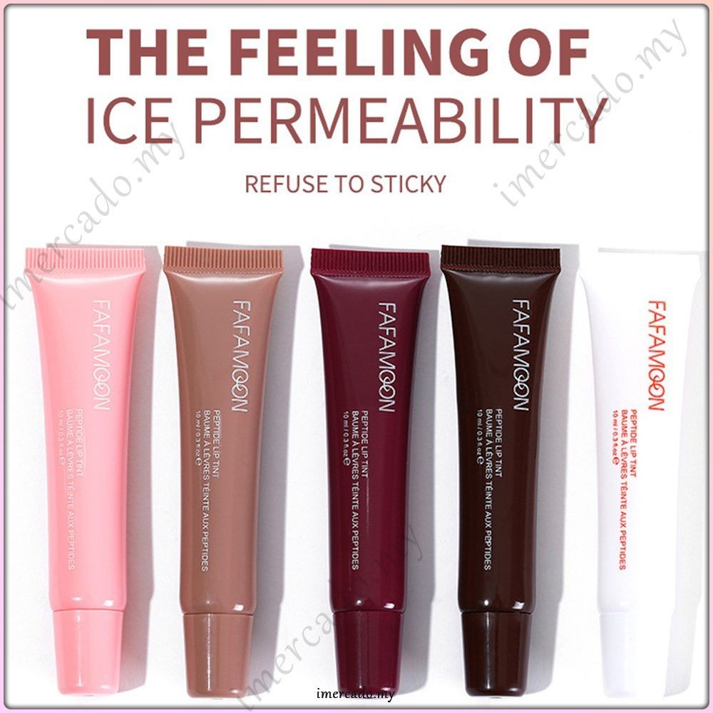 COD Nude Brown Plumping Lip Gloss Moisturising Fruit Lip Oil ...