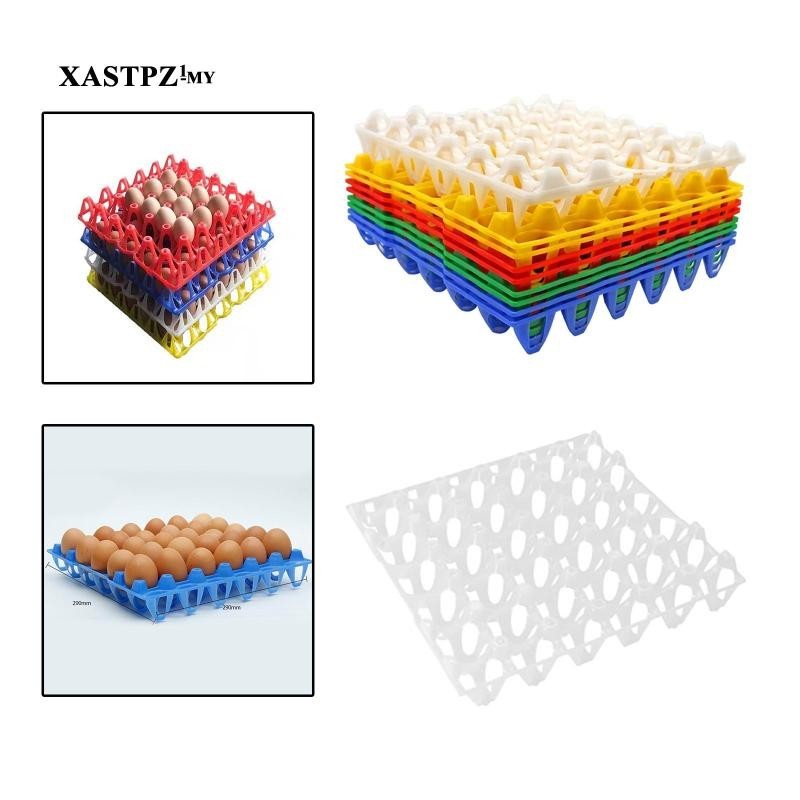 [ 20x Egg Trays Egg Flats Shipping Carton Flat Transport Storing 30 Egg