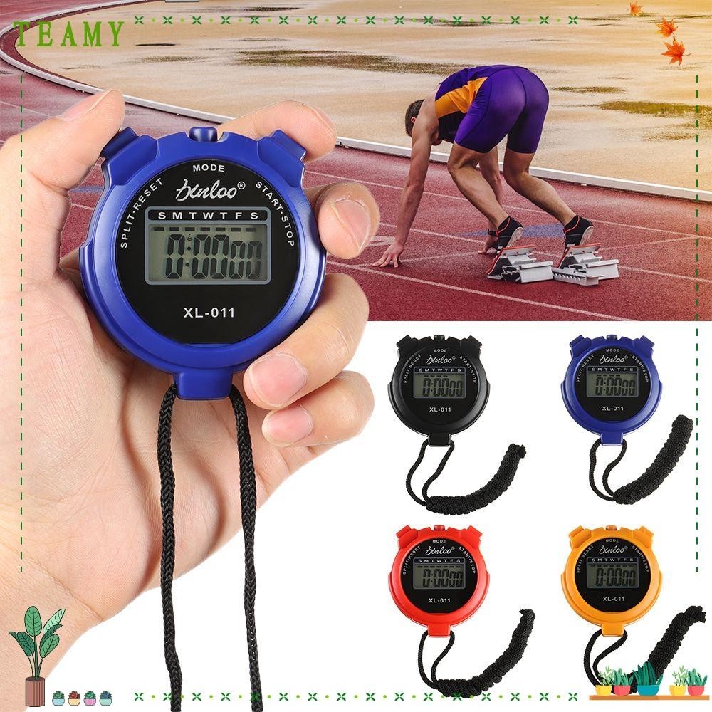 TEAMY Sports Stopwatch Timer Shockproof Countdown Timer Lap Split