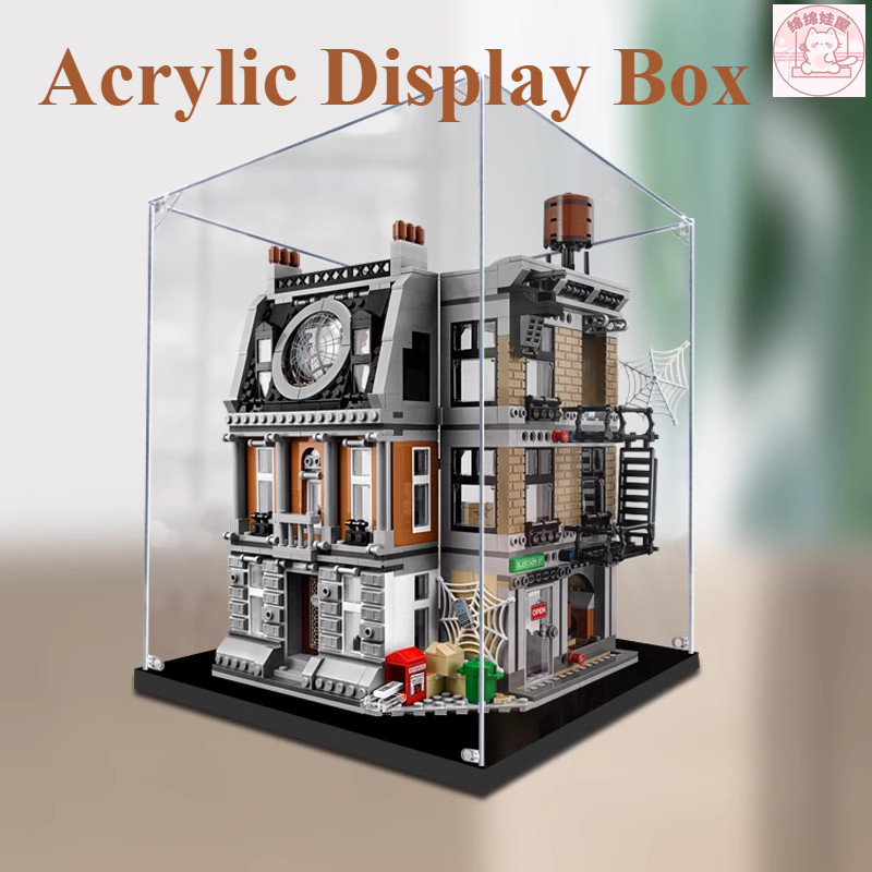 Acrylic Display Box for LEGO 76108 Dr. Strange Storage Box Dustproof ...