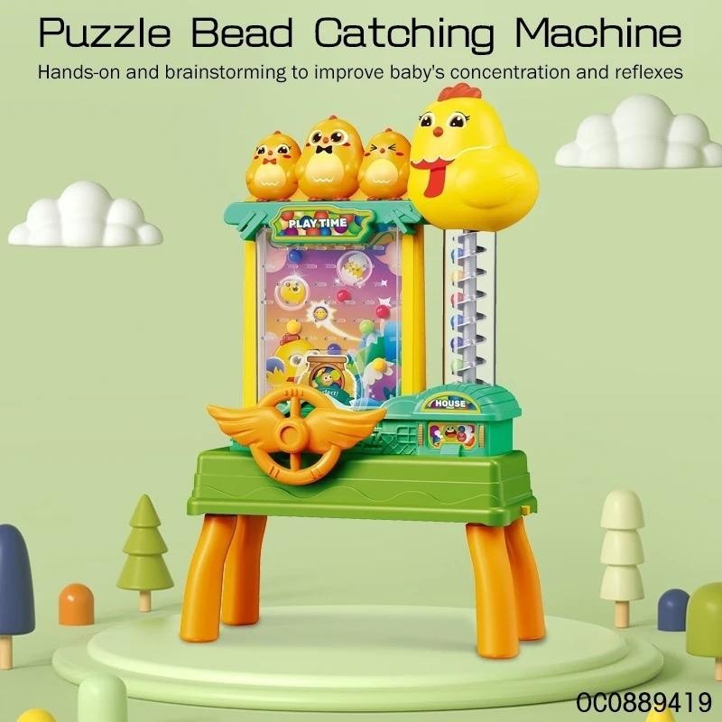 Pinball Toys Children's Game Console Toys Bean Catching Machine Gifts ...