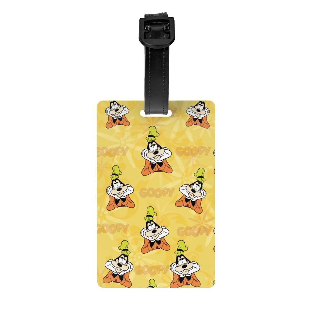 GOOFY PVC Plastic Luggage Tags Travel Suitcase Tag Travel Bag Tags