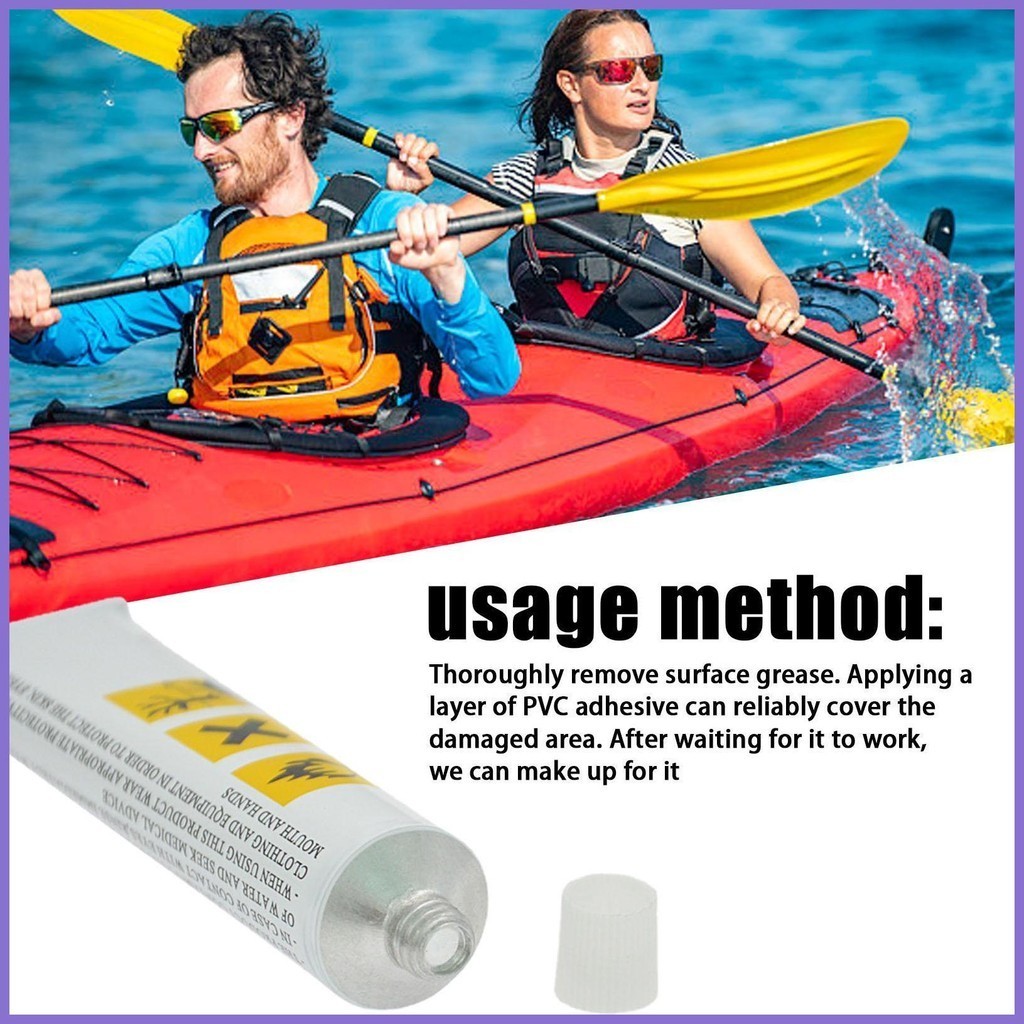 30ml Kayak Repair Glue Water Resistant Mend Glue for PVC Inflatable