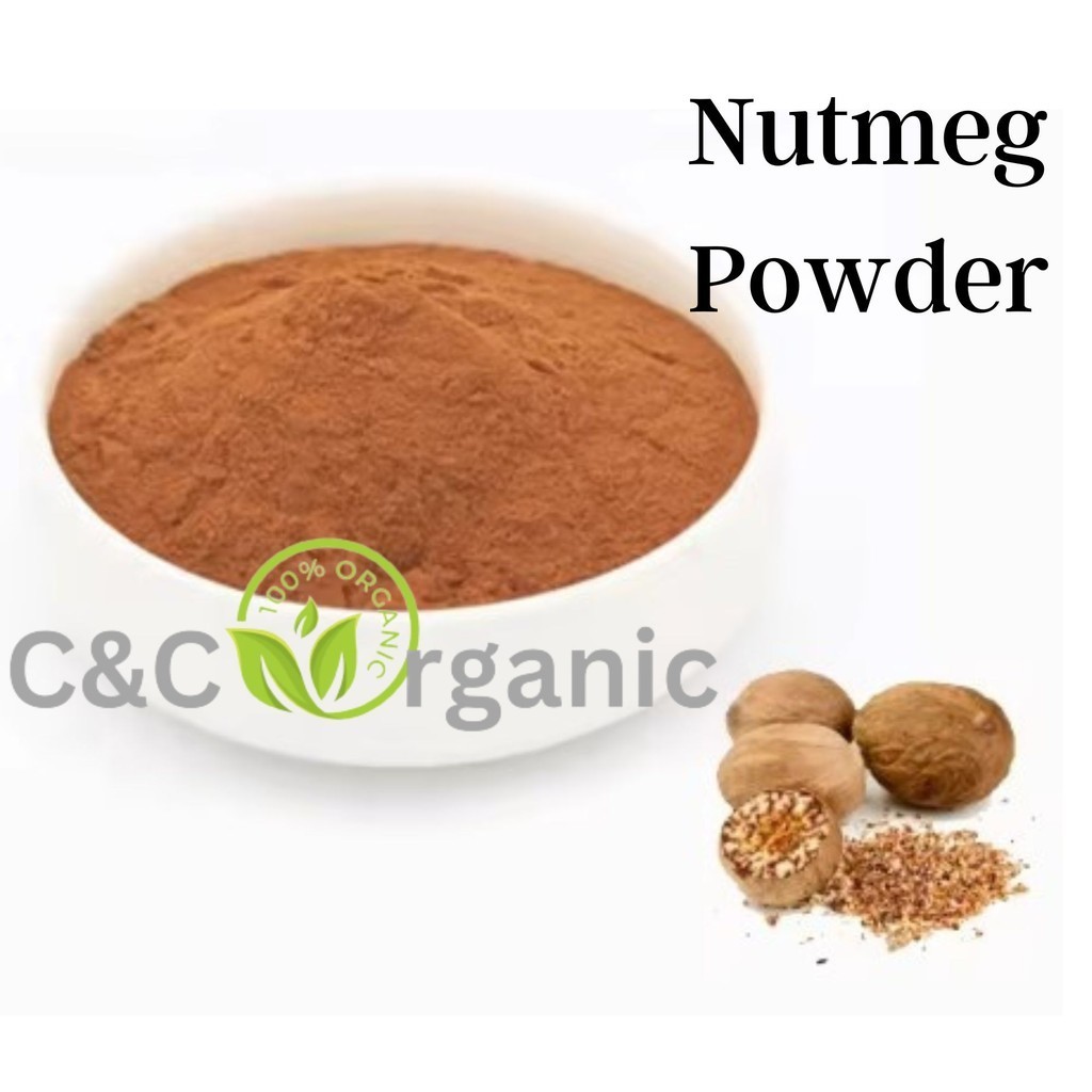 Nutmeg Powder G G Fine Ground Serbuk Buah Pala Spice