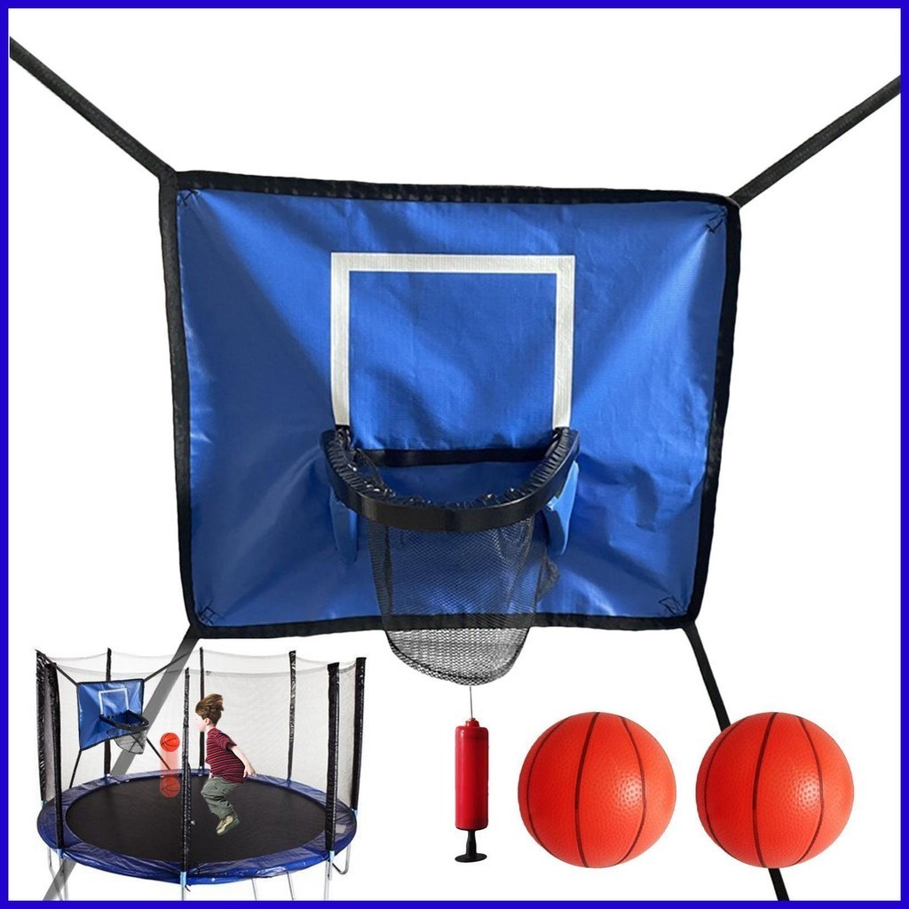 Wall Mounted Basketball Hoop Over The Door Mini Hoop For Outdoor Adults Kids Blue