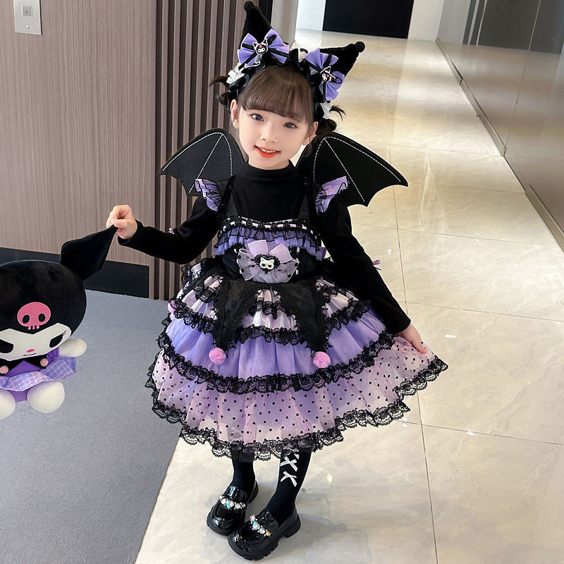 kuromi lorita dress Slip dress with sweater Children's cute little girl