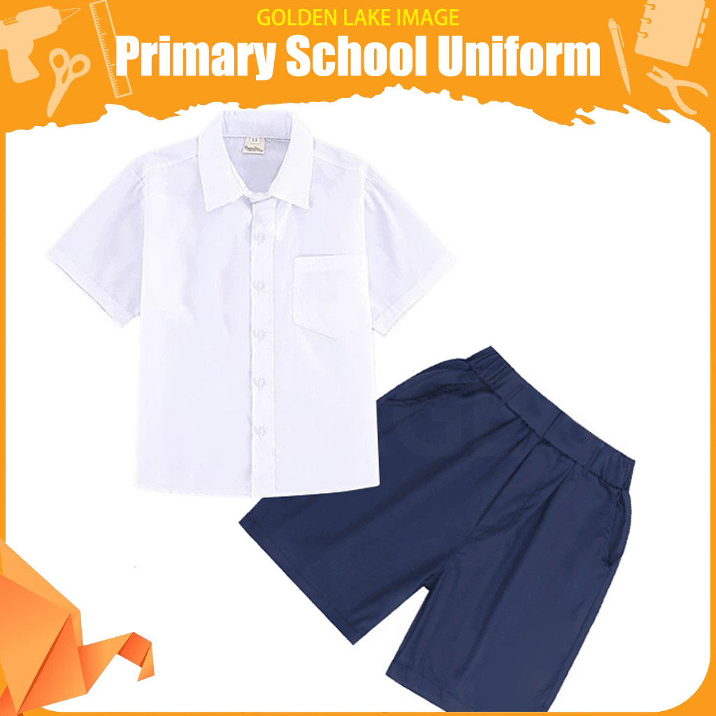 Boys and Girls Primary School Uniforms, to Wear a Solid Color Polo ...