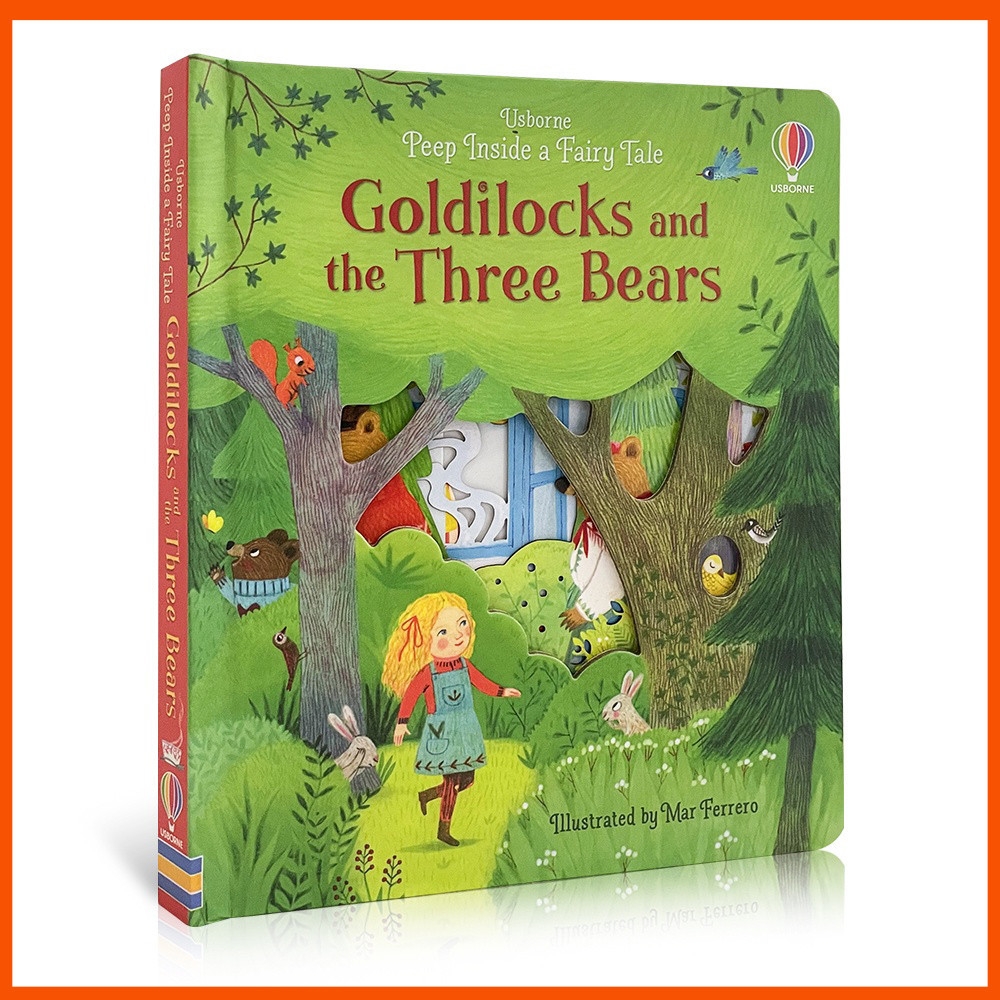 Usborne Peep Inside A Fairy Tale Goldilocks And The Three Bears 3D Flap ...