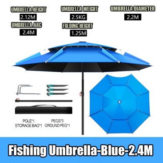 Fishing Umbrella Green 2m