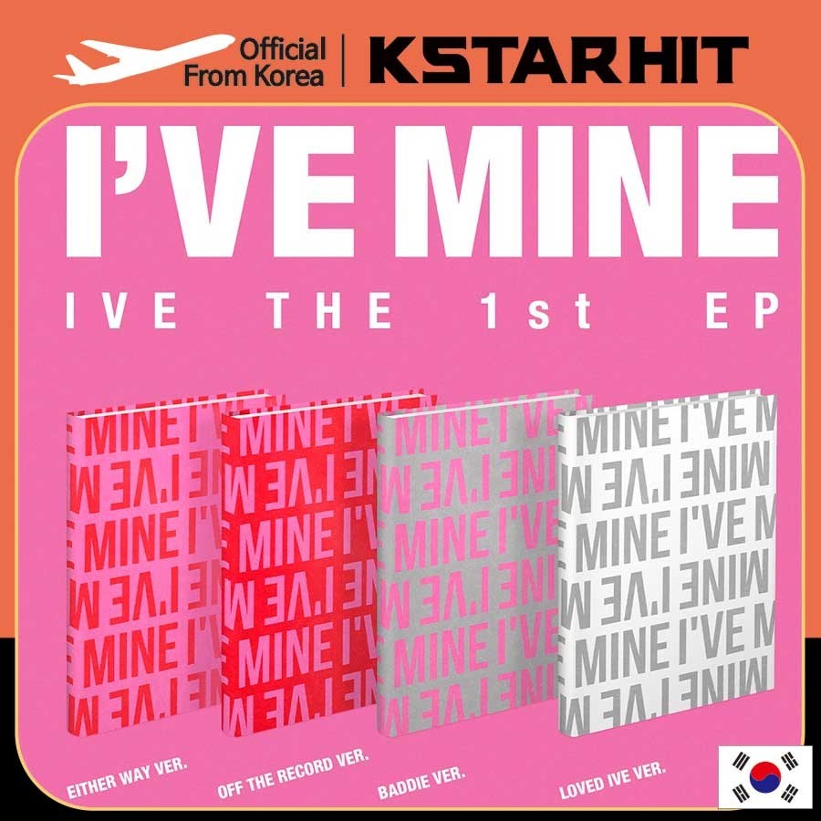 IVE - 1st mini album [I'VE MINE] | Shopee Malaysia