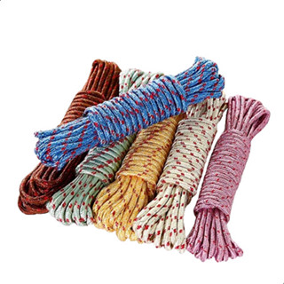 10M】Heavy Duty Laundry Drying Clothesline Rope Portable Travel Nylon Cord  Sturdy Clothes Line Outdoor Camping Jemuran