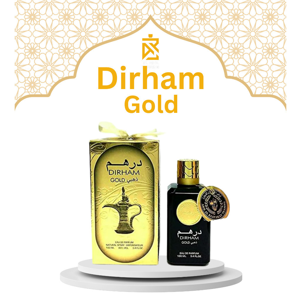 Dirham Gold prefume 100ml Arabic Dubai by Ard al Zaafaran 100% Original ...