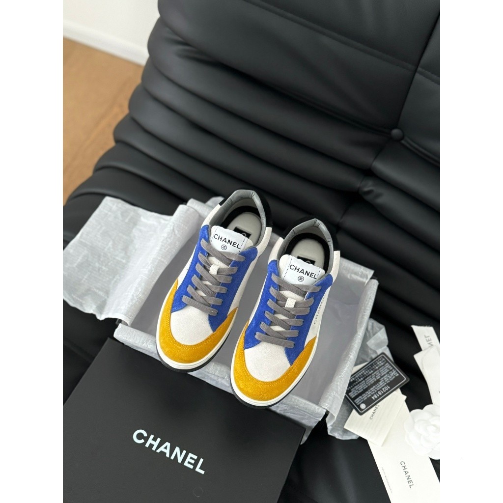 Chanel 2024 Spring Panda Style Panda Shoes New Panda Style Low Up ...