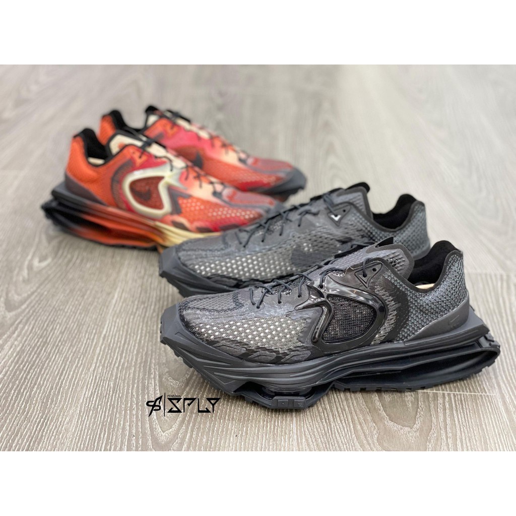 High Quality Nike Zoom MMW 4 Matthew M Williams Black Soul/Rust Red