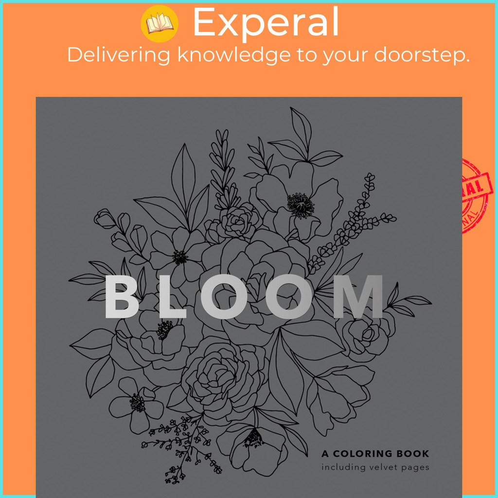 [English 100 Original] Bloom (Mini) PocketSized 5Minute Coloring