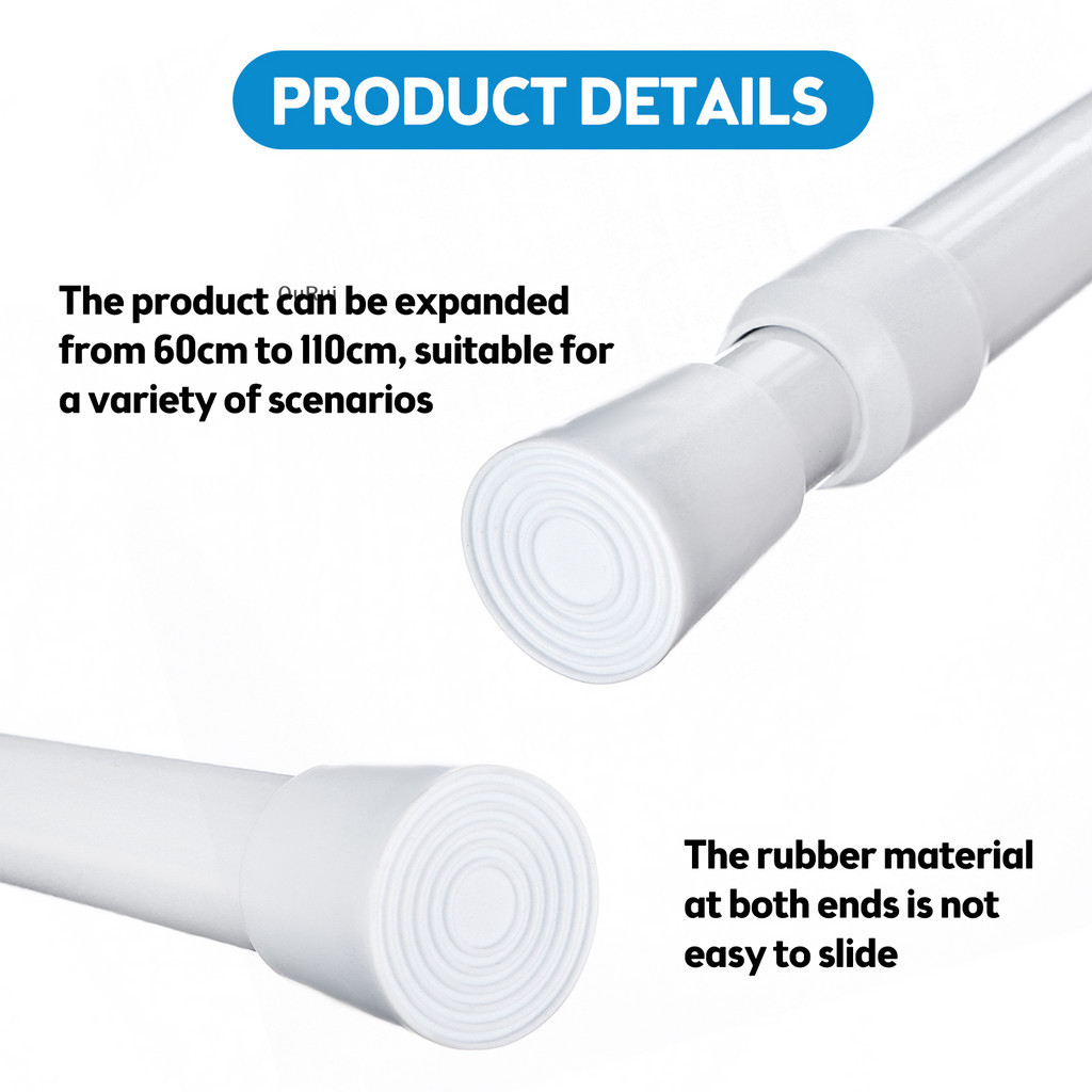 【OR】 4 Pack Sliding Door Security Bar Adjustable Sliding Glass Door