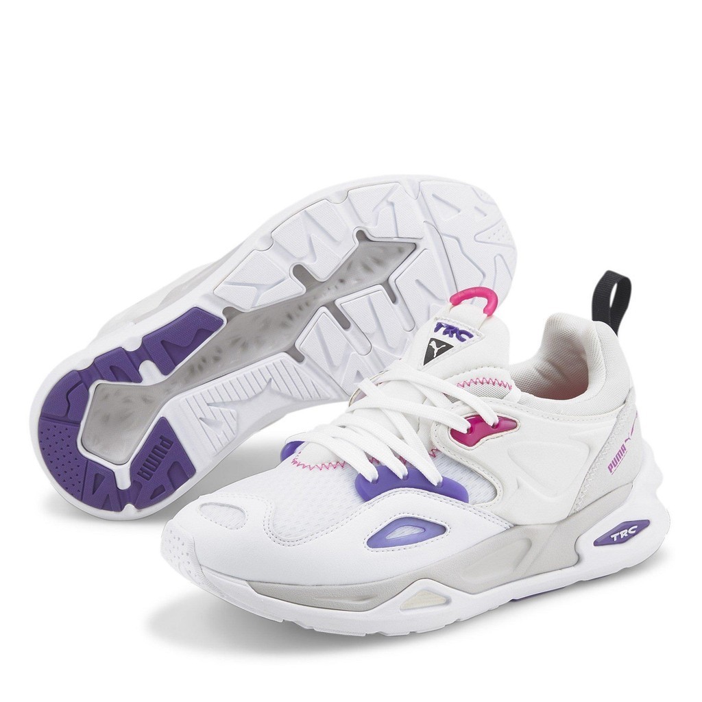 Puma Womens TRC Blaze Tech Womens Shoes Wht Prism Violt Sports Direct Shopee Malaysia