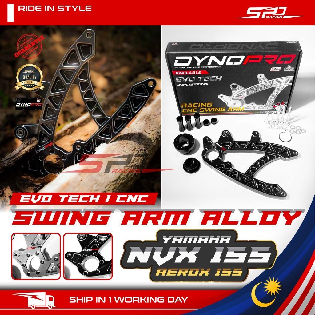NVX 155 V2 / Aerox 155 V2 CNC Swing Arm Dynopro EvoTech | Shopee Malaysia