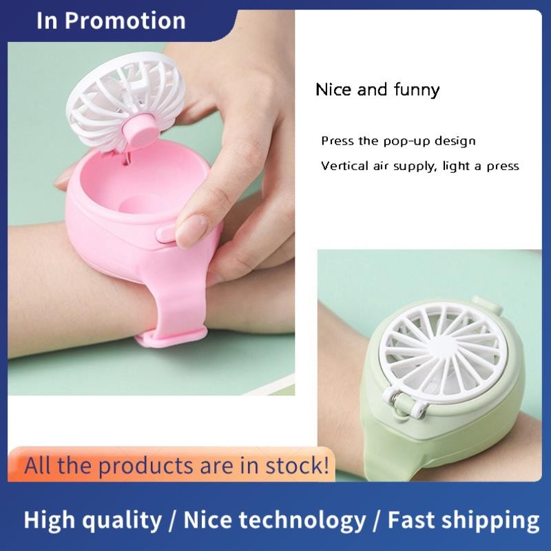 Portable Mini Mechanical Watch Fan Handheld Ultra-Quiet Third Gear ...