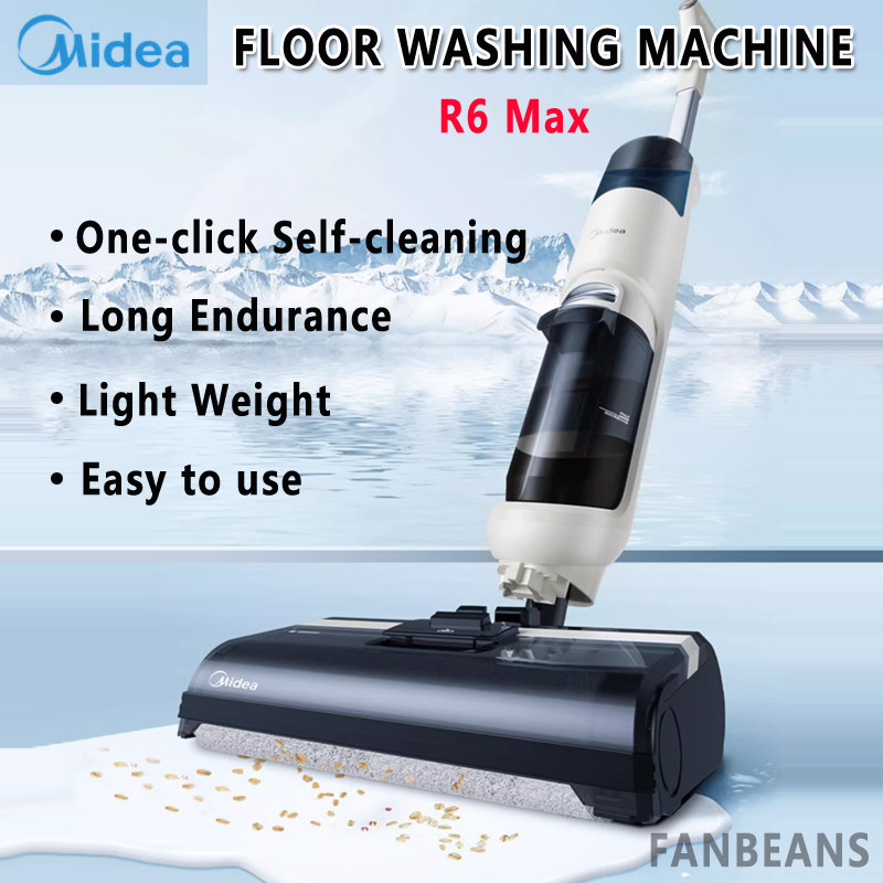 【Midea 】Floor Washing Machine美的洗地机wireless suction mop washing ...
