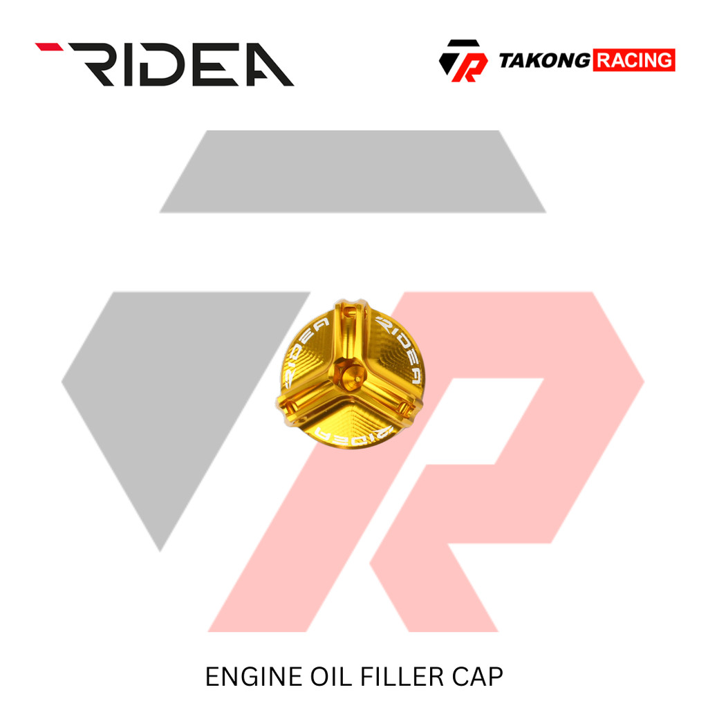 Ridea Engine Oil Filler Cap - TMAX / MT-09 V3 / Tracer 9 GT | Shopee ...