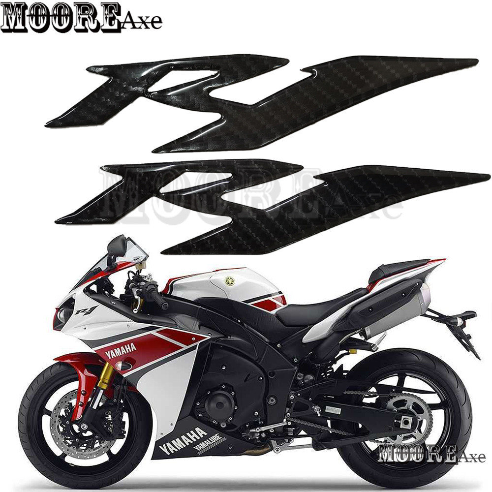 Mooreaxe Motorcycle Accessories For Yamaha R1 All Years Emblem One pair ...