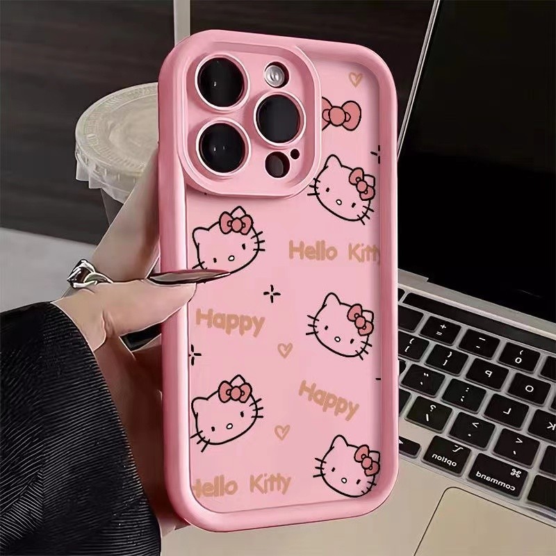 For itel P55 4G 5G Phone Case Simplicity KT Cat Case | Shopee Malaysia