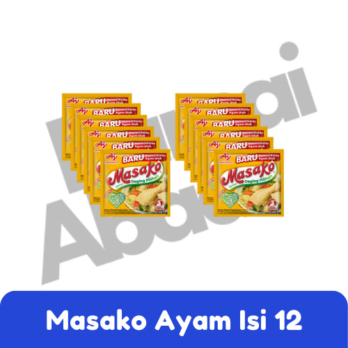 Masako Seasoning Chicken Flavoring Broth With 12 Sachets Shopee Malaysia