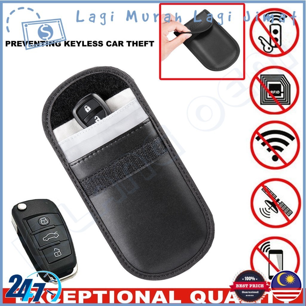 Beg Pencegahan Kecurian Penyekat Isyarat Theft Prevention Car Keyless ...