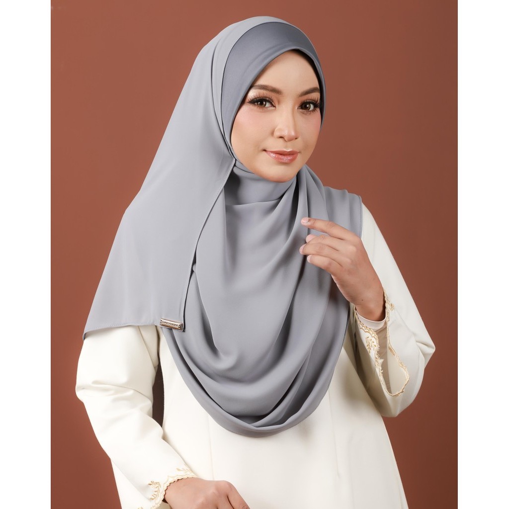 SURAYA PLAIN - SUP40 (CLOUD GREY) | Shopee Malaysia