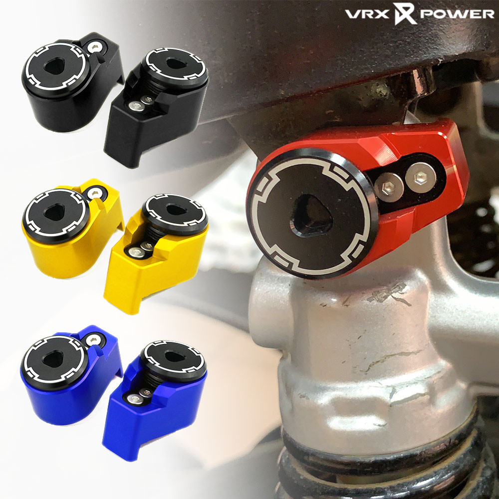 Motorcycle CNC Rear Shock Absorber Anti Theft Lock Cover Kit For XMAX300 FORZA 350 AEROX NVX 155