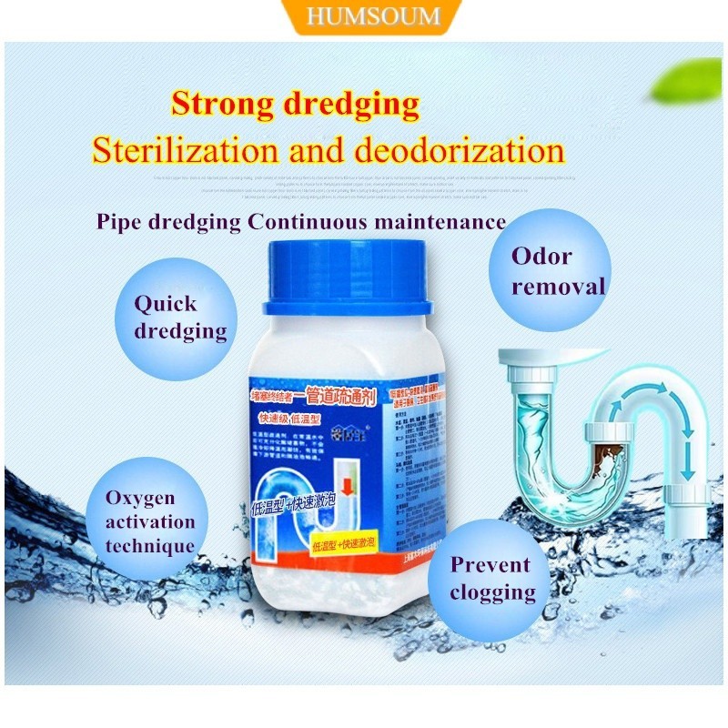 Clogging agent Toilet and sidrain clogging agent Effective drain sink