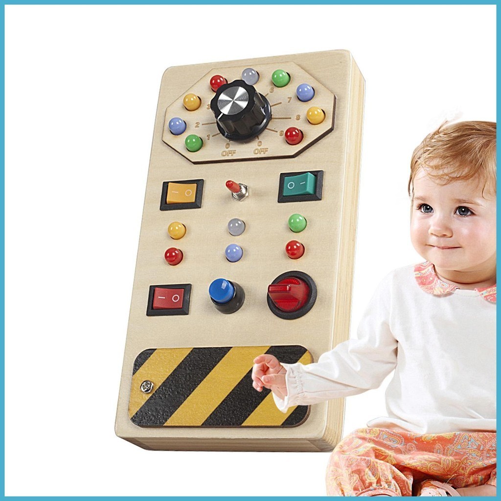 Montessori Activity Board Montessori Learning Toy Sensory Activity ...