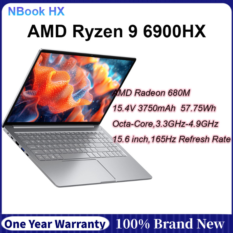 NBook HX Laptop 2.5K 15.6 Inch AMD Ryzen 9 6900HX 32GB DDR5 1TB SSD ...