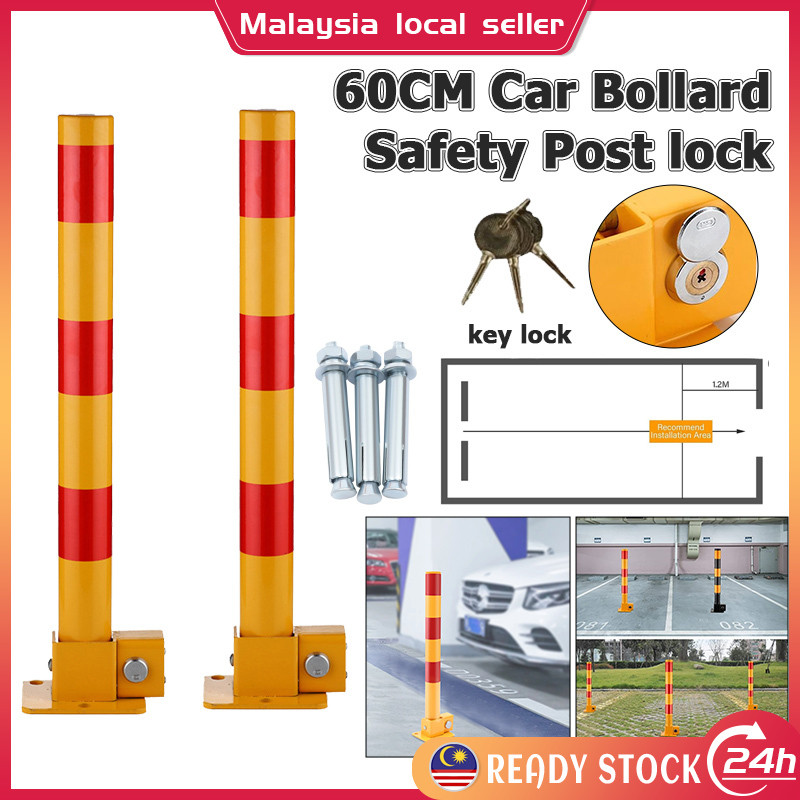Parking Post Safety Bollard With Spring,Parking Piles,Driveway Parking - View #4