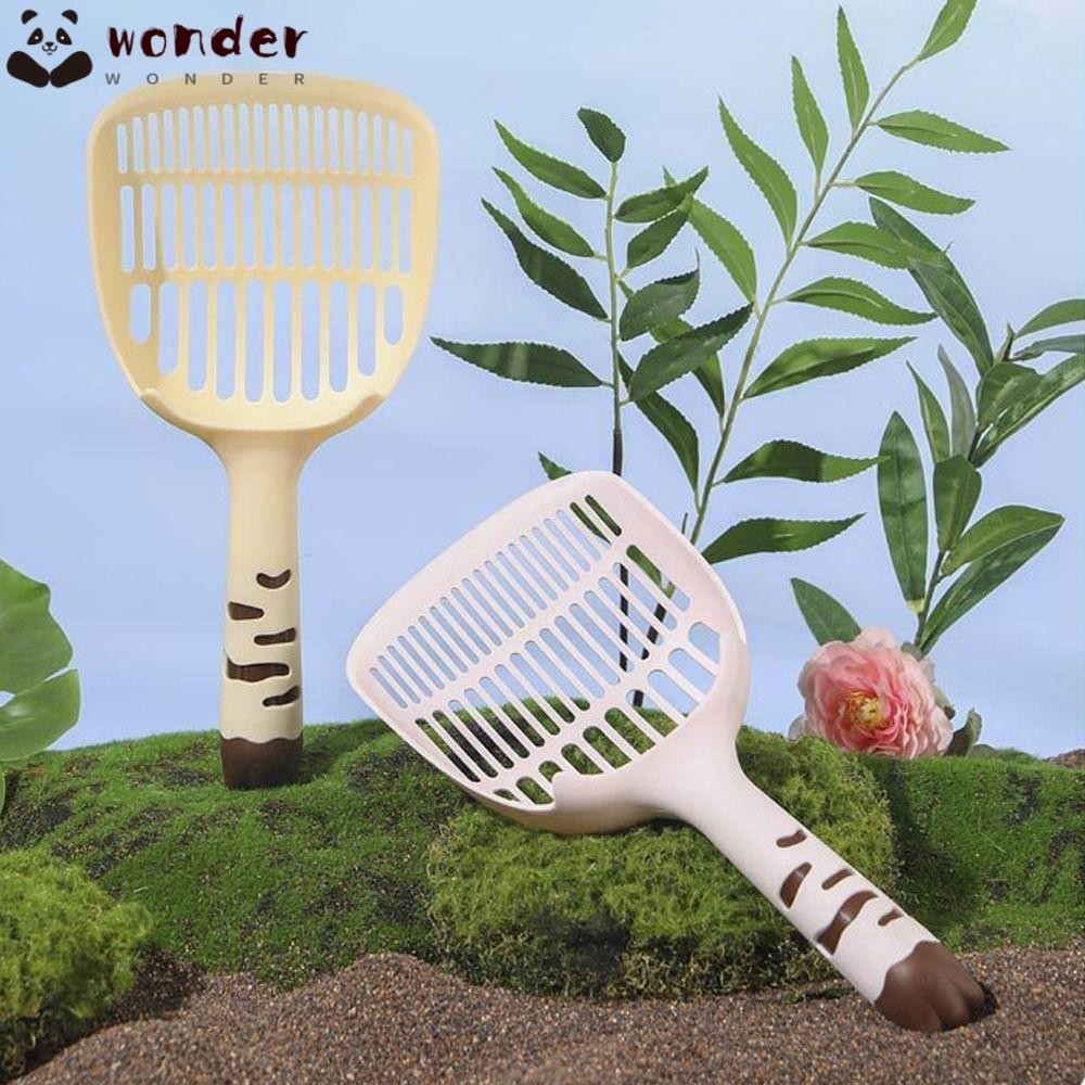 WONDER Cat Litter Shovel, Filter Cat Litter Garbage Box Dogs Sand Scoop ...