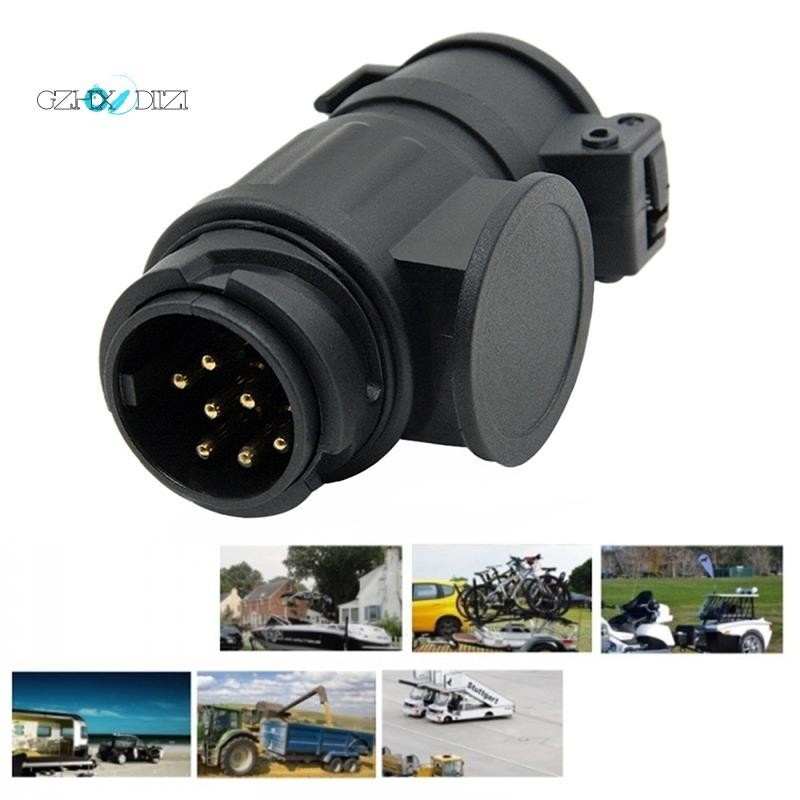 Trailer Adapter Plug 13Pin to 7Pin Towing Trailer Adapter Connector