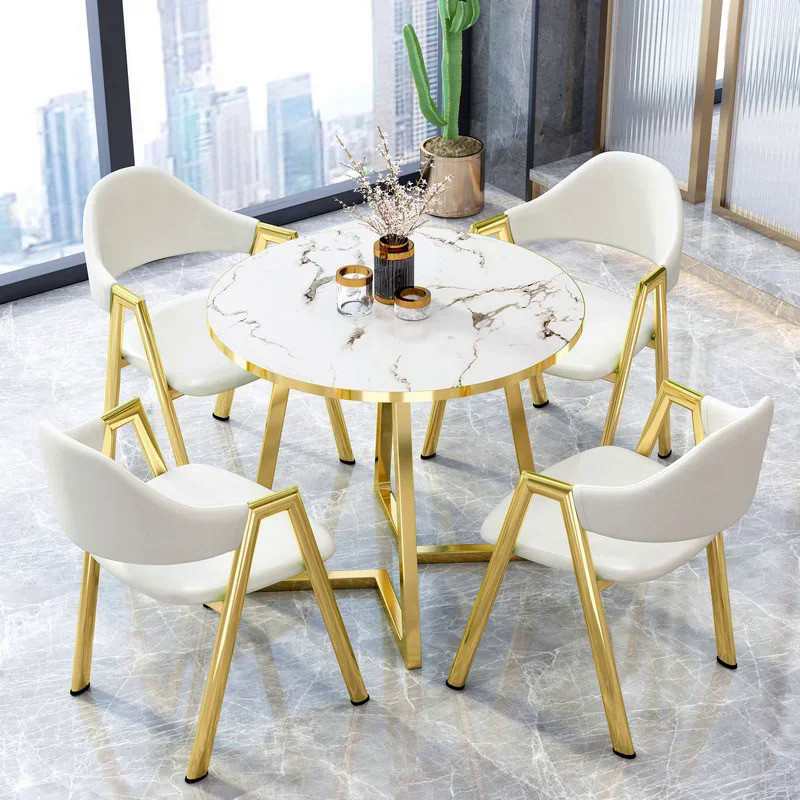 Mobile Console Dining Tables Marble Restaurant Study Wall Center Dining ...