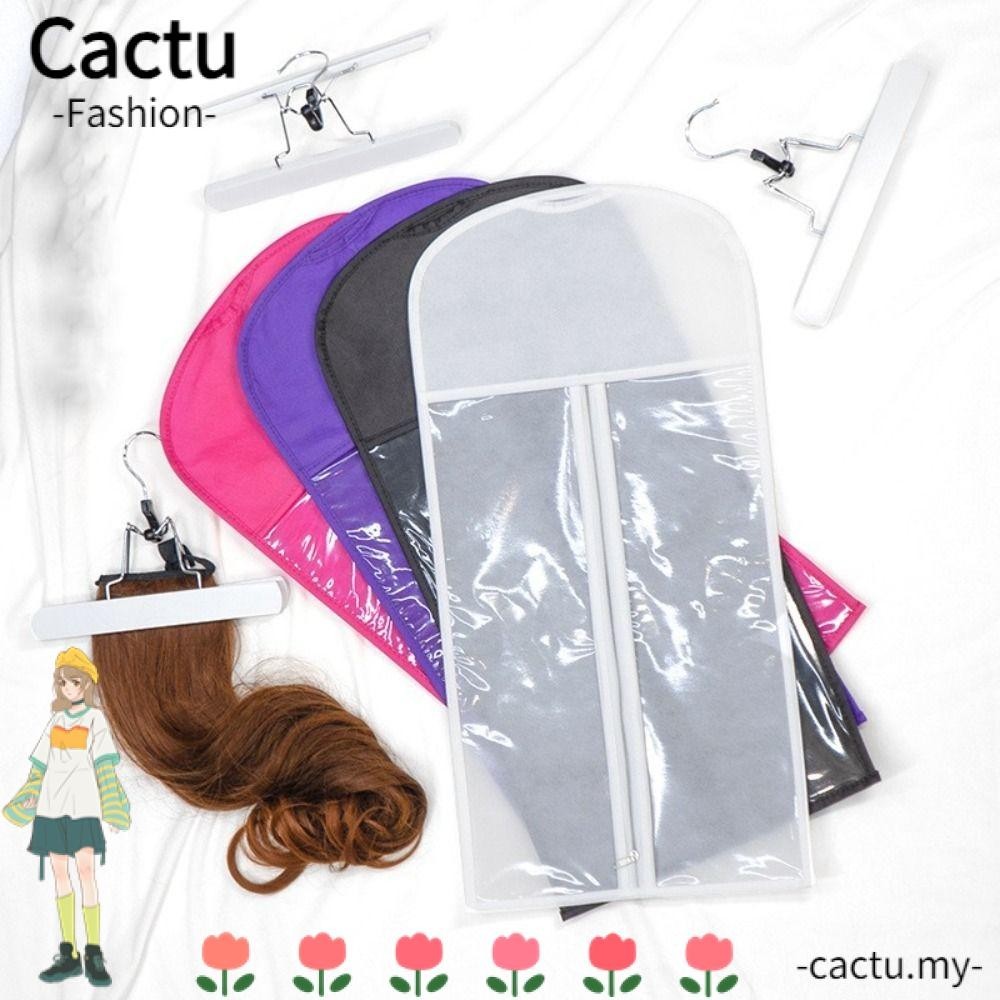 Facc H Wigs Pouch Prevent Moisture With Hanger Wig Storage Bag